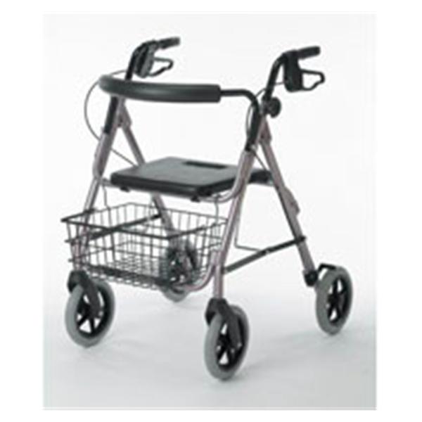 Sunrise Medical Rollator Guardian Deluxe 300Lb Capacity Blue 8" Wheels 30.75-36" Adult Ea - G07887B