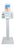 McKesson McKesson Hygiene Dispensing Station Quartz Beige Aluminum / Cold Rolled Steel / PETG Plastic Manual Floor Stand - 134-101