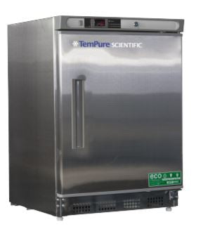 Tempure Scientific LLC Tempure Scientific Undercounter Refrigerator Pharmaceutical 4.5 cu.ft. 1 Solid Door Automatic Defrost - VUCR-4.6-G-HC-NDL