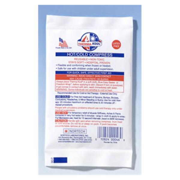 Nortech Labs Inc Pack Hot/Cold Therma-Kool Mini Facial 3.5X5" Gel Reusable 125/Ca - TK35125