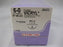 J & J Healthcare Systems Coated Vicryl Suture with Needle Absorbable Coated Undyed Suture Braided Polyglactin 910 Size 6-0 18 Inch Suture 1-Needle 16 mm Length 3/8 Circle Conventional Cutting Needle - J843G