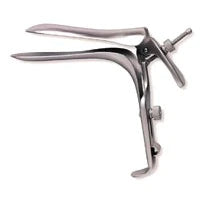 MedGyn - Vaginal Speculum Pederson NonSterile Surgical Grade Stainless Steel Medium Left Side Open Reusable Without Light Source Capability - 030939-LT