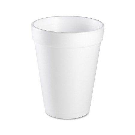 WinCup - Drinking Cup 16 oz. White Styrofoam Disposable - C1618