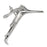 Medgyn Products Inc Speculum Vaginal Pederson 7/8" X 4" Medium Left Side Open Stainless Steel Ea - 030939-LT