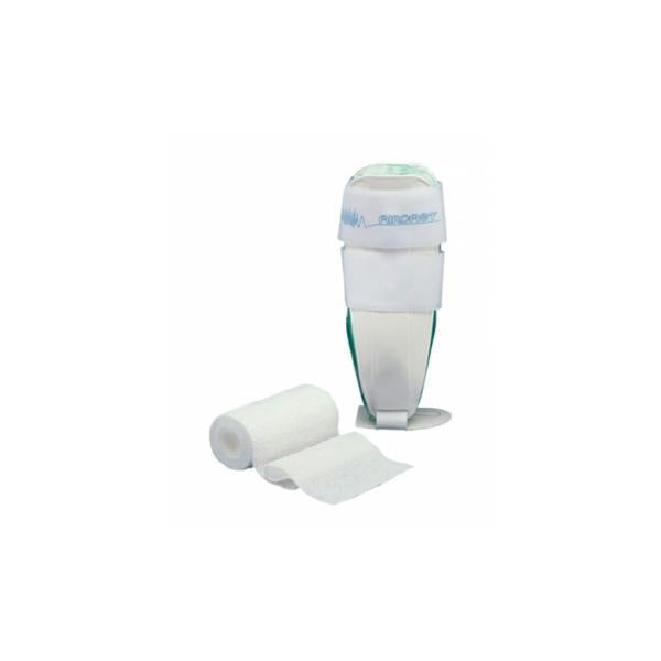 DJO Brace Aircast Air-Stirrup Plus Standard Ank Plastic White Sz 10.5 Lg Lft/Std Ea - 02ALP