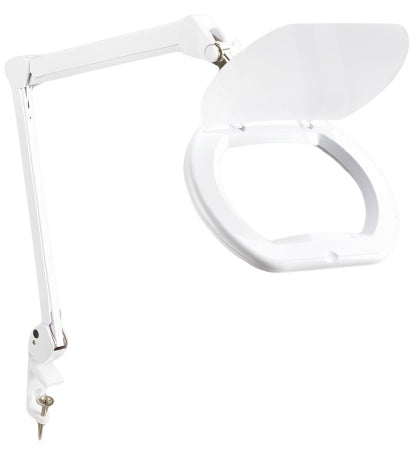 Uline - LED Magnifier Illuminated Magnifier Clamp Mount 175% Magnification - 6546