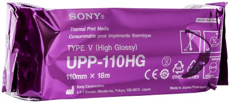 Cardinal FILM, THERMAL SONY 10MMX18MM (10/CT) - UPP-110HG-