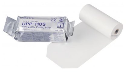 Cardinal Diagnostic Printer Paper Sony High Gloss Thermal Print Paper 110 Mm X 20 Meter Roll Without Grid - UPP-110S-