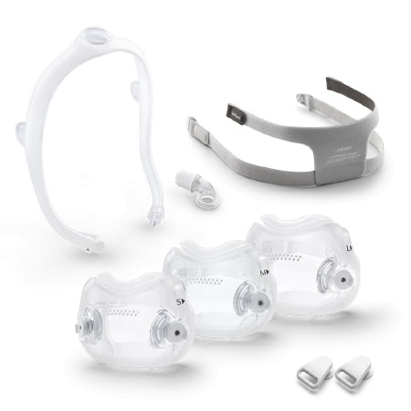 Respironics MASK, CPAP FULL-FACE DREAMWEARW/MED FRAME/HEADGEAR/ALL CUSH - 1133400