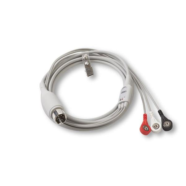 Zoll Medical Cable Patient For Ecg 3 Lead Ea - 8000-0025-02