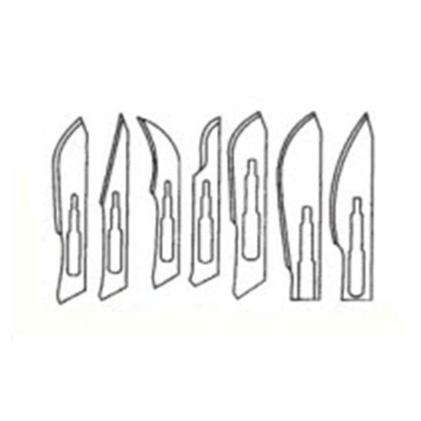 Medi-Cut Blade Surgical Medicut #10 Stainless Steel Sterile Disposable 100/Bx - SB5010