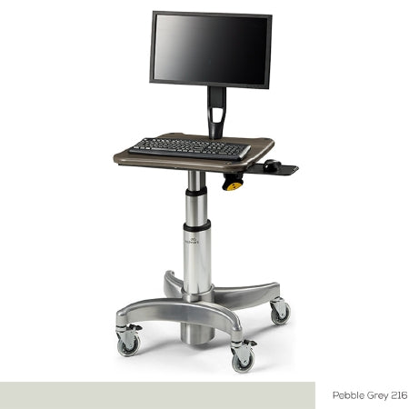 Midmark - Workstation Secure Laptop Workstation with Mouse Tray Without Drawers Without Shelves - 6218-001-216