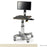 Midmark - Workstation Secure Laptop Workstation with Mouse Tray Without Drawers Without Shelves - 6218-001-649