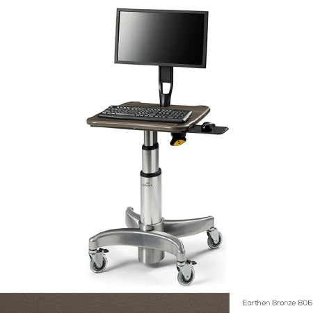 Midmark - Workstation Secure Laptop Workstation with Mouse Tray Without Drawers Without Shelves - 6218-001-806