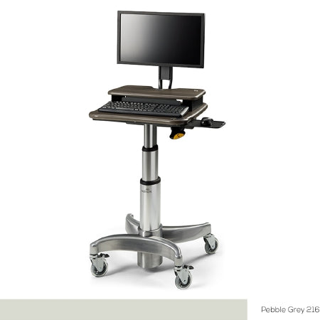 Midmark - Workstation Secure Laptop Workstation with Mouse Tray Without Drawers Without Shelves - 6219-001-216