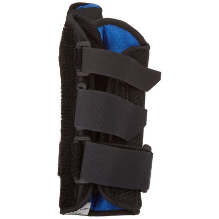 Rolyan - Wrist Brace with Thumb Spica Aluminum / Spandex / Nylon Right Hand Black Medium - 92722501