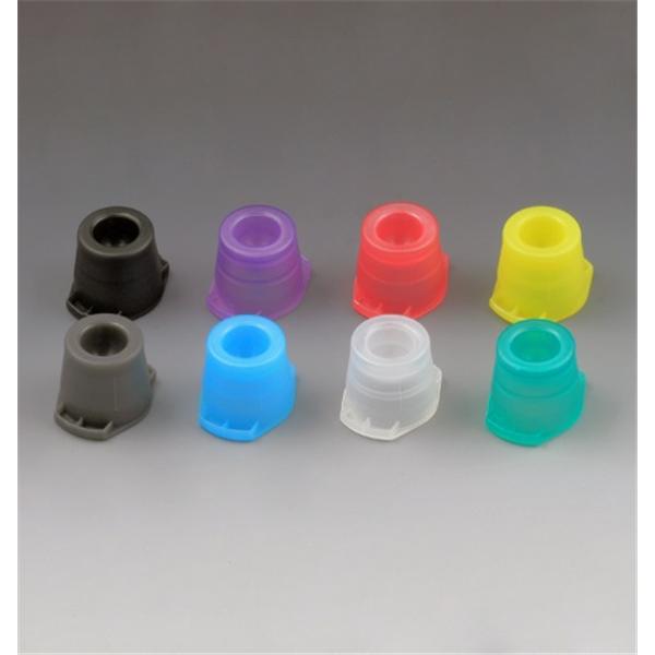 Globe Scientific Universal Cap Polyethylene Gray 12-16Mm 1000/Pk - 118115A