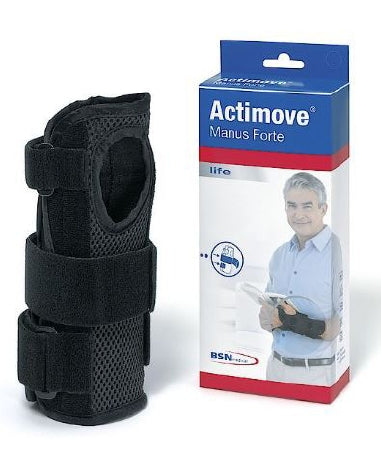 BSN Medical Actimove Manus Forte Wrist Brace Right Hand Black Adult X-Small - 7348201