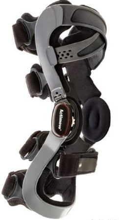 BSN Medical Actimove OA Double Upright X-Large D-Ring / Hook and Loop Strap Closure 18-1/2 to 22 Inch Calf Circumference / 19 to 22 Inch Mid-Patella Circumference / 25-1/2 to 30 Inch Thigh Circumference Left Knee - 7627814