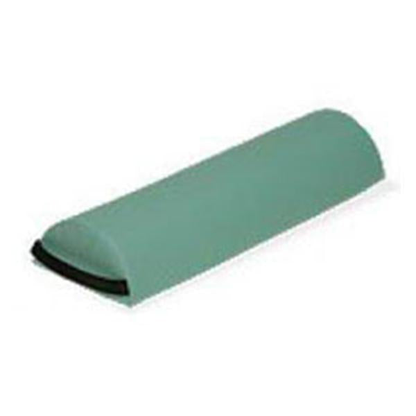 Earthlite Massage Tables Bolster Positioning Half Round Knee/Ankle Jumbo White Vinyl Cover Ea - 35518