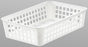 Health Care Logistics Storage Basket White Plastic 3 X 7 X 10 Inch - 19921