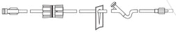 MedSource - Extension Set 19 Inch Tubing 1 Port 3.2 mL Priming Volume - MS-83097
