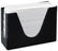 Uline - Paper Towel Dispenser Black Plastic Manual 300 C-fold / Multi-foldTowels Countertop - H-2535