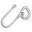 CoughAssist - Oxygen Mask Elongated Style Adult Medium Without Strap - 1044187