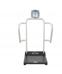 Health O Meter Health O Meter Platform Scale Digital LCD Display 454 kg Black AC Adapter / Battery Operated - 1100KG