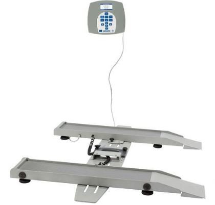 Health O Meter Health O Meter Wheelchair Ramp Scale Digital LCD Display 363 kg Gray AC Adapter / Battery Operated - 2400KG