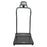 Health O Meter - Floor Scale with Handrail Digital LCD Display 454 kg Capacity Gray AC Adapter / Battery Operated - 3001KG-AM