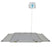 Health O Meter Health O Meter Wheelchair Ramp Scale Digital LCD Display 454 kg Gray AC Adapter / Battery Operated - 2650KG