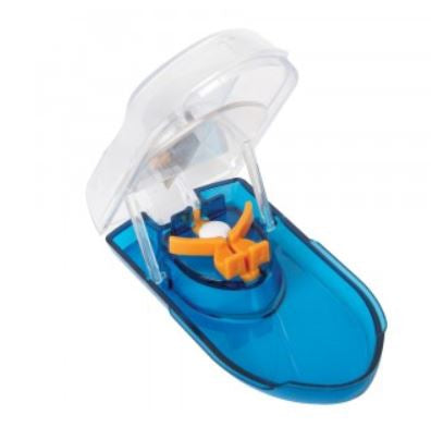 Apothecary Products Ezy Dose Pill Crusher EZY Dose Hand Operated Blue / Clear - 67661