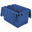 Akro-Mils - Attached Lid Container Blue Plastic 12-1/2 X 21-1/2 X 15-1/4 Inch - 39120BLUE