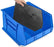 Uline - Bin Divider 11 X 18 Inch Black Polystyrene - S-12422D