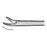 Miltex-Integra Scissors Alligator House-Bellucci 2-29/32" Curved Stainless Steel Ea - 19-2159