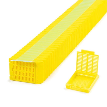 Slimsette - Tissue Cassette Acetal Yellow - M509-5T