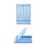 Slimsette - Tissue Cassette Acetal Blue - M509-6T