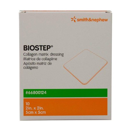 Biostep - Collagen Dressing Without Border Collagen 2 X 2 Inch 10 Count - 66800124