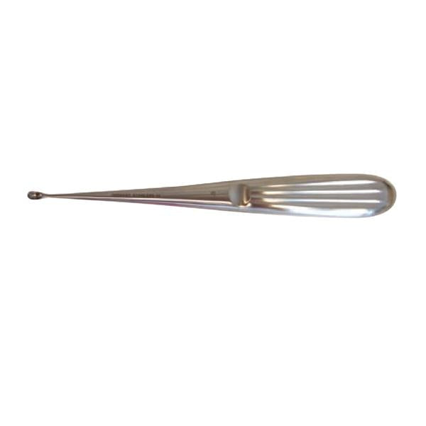BR Surgical, Curette Bone Spratt 6-1/2" #2 Oval Tip Stainless Steel Ea - BR32-47502
