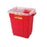 Becton-Dickinson Container Sharps 17Gal X-Large Plastic Red/Clear 5/Ca - 305665