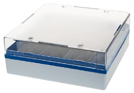 CryoSette - Cryo Storage Box 2 X 5-1/4 X 5-1/4 Inch White Polycarbonate 40 Place Capacity - M956-40B