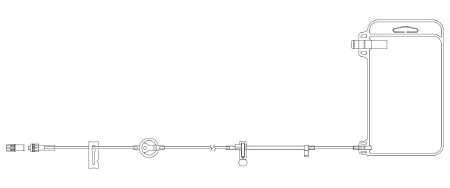 Zevex Curlin TUBING, MICROBORE NON-DEHP W/VENTED 0.22 MICRON FLTR (20/CS) - 340-4119