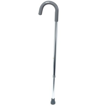 Days Standard - Round Handle Cane Aluminum 30 to 39 Inch Height Gray / Silver - 081561760