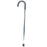 Days Standard - Round Handle Cane Aluminum 30 to 39 Inch Height Gray / Silver - 081561760