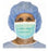 PremierPro - Surgical Mask Anti-fog Tape Pleated Tie Closure One Size Fits Most Green NonSterile ASTM Level 1 Adult - 2466