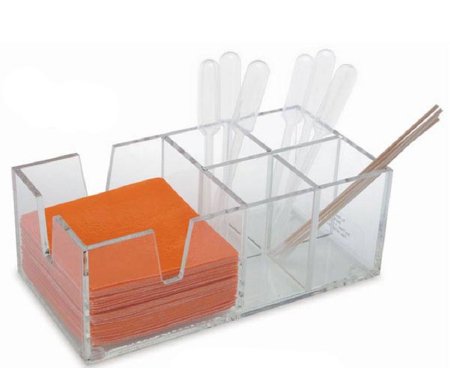 Market Lab Organizer 3-1/4 X 4-1/2 X 8-1/2 Inch For Small Bio-Screen Wipes - 1355