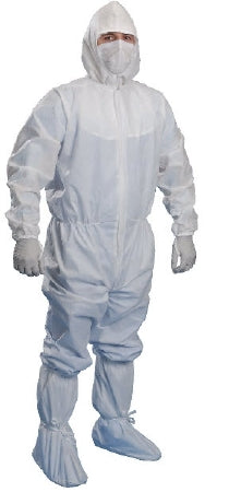 Kimtech Pure A5 - Cleanroom Coverall Large White Disposable Sterile - 19057490