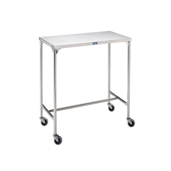 Pedigo Products. Table Instrument 36X20X34" 3 Rubber, 2 Bl Brng Cstr F/ Slnt Mblt Ea - SG-89-SS