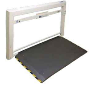 SRScales - Bed Scale Digital LCD Display 1000 lbs. / 474 kg Capacity Black AC Power - SR7020I